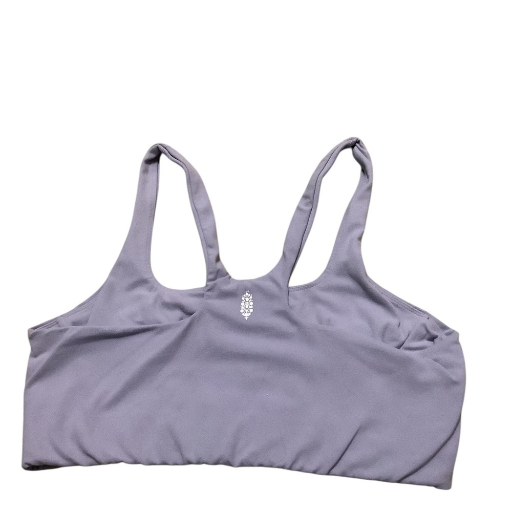Free people movement Lavender Scoop Neck Bralette
